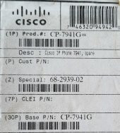 Cisco CP-7941G IP Telefon (Eksik Parçalı) - 8