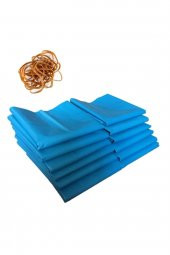 5 Adet Mavi Lastikli 80x110 Ultra Kalın Ev Taşıma Taşınma Poşeti Nakliye Çuvalı Nakliyat Torbası thumbnail 2