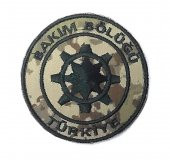 BAKIM TABUR KOMUTANLIĞI KAMUFLAJ PEÇ - Arma - Askeri Patch - 1
