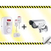 Lorex LR-D11IR Caydırıcı Sahte Kamera + LR-NG300 Kablosuz Hırsız Alarm Sistemi - 1