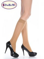 Desenli Dizaltı Çorap Chıka thumbnail 4