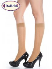 Desenli Dizaltı Çorap Chıka thumbnail 5