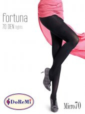 Saten Yarı Parlak Külotlu Çorap Fortuna - 2