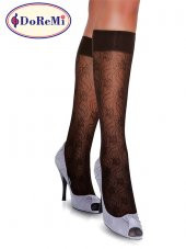 Desenli Dizaltı Çorap Tracy thumbnail 3
