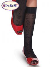 Desenli Dizaltı Çorap Laverna thumbnail 4