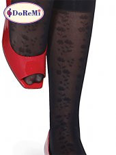 Desenli Dizaltı Çorap Laverna thumbnail 5