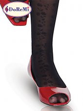 Desenli Dizaltı Çorap Laverna thumbnail 6