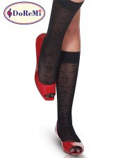 Desenli Dizaltı Çorap Laverna thumbnail 9