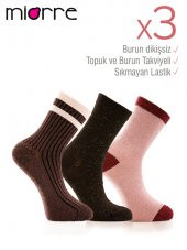 3lü Bayan Simli Çorap - 2