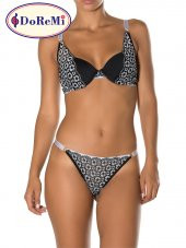 Violet Push-Up Dolgulu Dantel Detaylı Sütyen Takım thumbnail 1