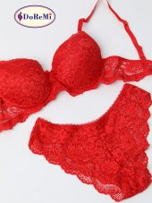 Push-Up Dolgulu Dantelli Sütyen Takım thumbnail 1