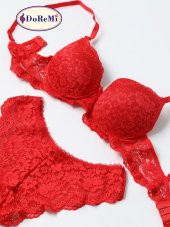 Push-Up Dolgulu Dantelli Sütyen Takım thumbnail 2