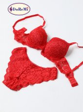 Push-Up Dolgulu Dantelli Sütyen Takım thumbnail 3