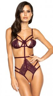 Siyah Yeşil Erotik Kostüm thumbnail 9