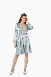 GECELİK & / NIGHTY & ROBE SABAHLIK SET TAKIM thumbnail 7