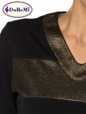 Black Gold Bayan Penye Gecelik thumbnail 1