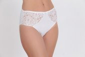 Dantel Detaylı Günlük Kadın Külot Beyaz thumbnail 1