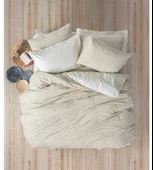 Cotton Box Petite Çift Kişilik Nevresim Takımı-Jot Bej - 1