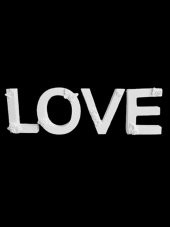 Polyester Love 40x13cm P136 - 1