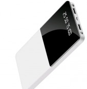 Xiaomi Uyumlu 20000 mAh Taşınabilir Dijital Şarj Cihazı Powerbank - 1
