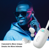 Jbl Uyumlu Tws 530 Bluetooth Ve Dokunmatik Kablosuz Kulaklık Beyaz Renk thumbnail 4