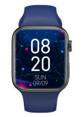 Seri 8 EW01 Yüksek Kalite 1.92 inç Çift Düğmeli Lacivert Renk Akıllı Saat thumbnail 3