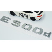DK Tuning E500d Bagaj Krom ABS 3M 3D Yazı Logo Benz İle Uyumlu - 3