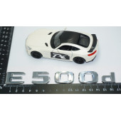 DK Tuning E500d Bagaj Krom ABS 3M 3D Yazı Logo Benz İle Uyumlu - 4