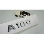 DK Benz A180 Bagaj Krom ABS 3M 3D Yazı Logo - 1