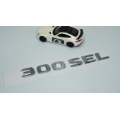 Dk Tuning 300SEL Bagaj Krom Abs 3m 3d Yazı Logo Benz İle Uyumlu - 2