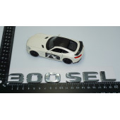 Dk Tuning 300SEL Bagaj Krom Abs 3m 3d Yazı Logo Benz İle Uyumlu - 4