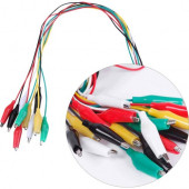 10'lu Krokodil Kablo Timsah Ağızlı Kıskaç Timsah Ağzı 50CM B11 - 2