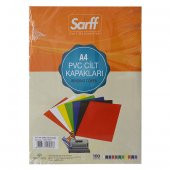 Sarff Cilt Kapağı Plastik Opak A4 160 MIC Şeffaf 15201003 - 1