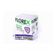 Florex 40 Litre Büzgülü Lavanta Kokulu Çöp Torbası Poşeti / 55 x 60 Cm. - 10x25 Rulo / Koli - 1