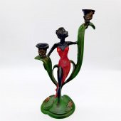 CREARTHOME DEKORATİF KADIN ŞAMDAN 19X39 CM KERMANHOME1 - 1