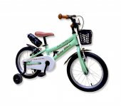 Trendbisiklet Retro Classic 16 Jant 4-6 Yaş Mint Yeşili-Kahve Renkli Çocuk Bisikleti - 1