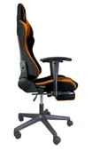 TWISTED MINDS TM8250-NO COMFORT E-SPOR OYUNCU KOLTUĞU - SİYAH  TURUNCU - 2