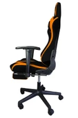 TWISTED MINDS TM8250-NO COMFORT E-SPOR OYUNCU KOLTUĞU - SİYAH  TURUNCU - 3