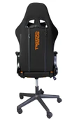 TWISTED MINDS TM8250-NO COMFORT E-SPOR OYUNCU KOLTUĞU - SİYAH  TURUNCU - 4