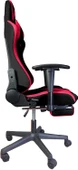 TWISTED MINDS TM8250-NR COMFORT E-SPOR OYUNCU KOLTUĞU - SİYAH  KIRMIZI - 2