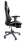 TWISTED MINDS TM8250-NW COMFORT E-SPOR OYUNCU KOLTUĞU - SİYAH  BEYAZ - 3