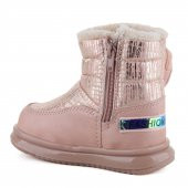 Vojo 9080 Kürklü Anatomik Fermuarlı Cepli Kız Çocuk Botu - 6