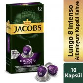 Jacobs Lungo Intenso 8 Kapsül Kahve 10 Kapsül - 1