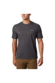 Columbia Csc M Basic Sm Logo Brushed Ss Tee Erkek Kısa Kollu Tişört Gri CS0282-012 - 1