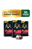 L'OR - Splendente - Intensity 7 - Nespresso Uyumlu Kapsül Kahve Fırsat Paketi 10 x 3 Paket (30 Adet) thumbnail 1