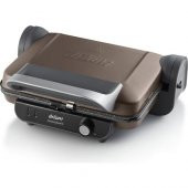 Arzum AR2006 Panini Granite Izgara ve Tost Makinesi - Kahverengi - 1