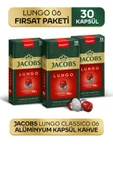 Jacobs Lungo 6 Classico Kapsül Kahve 30 Kapsül - 1