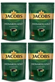 Jacobs Monarch Gold Kahve 800 gr Eko Paket(200 gr x 4 Adet) - 1