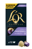 L'OR-Lungo Profondo-Intensity 8-Nespresso Uyumlu Kapsül Kahve Fırsat Paketi 10 x 5 Paket (50 Adet) - 2