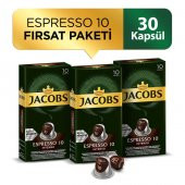 Jacobs Espresso 10 Intenso Kapsül Kahve 30 Kapsül - 1